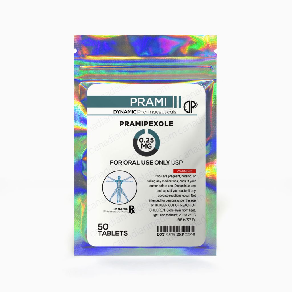 Buy Pramipexole (0.25mg) (50 Tablets)